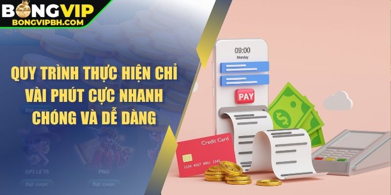 Quy trình thực hiện chỉ vài phút cực nhanh chóng và dễ dàng